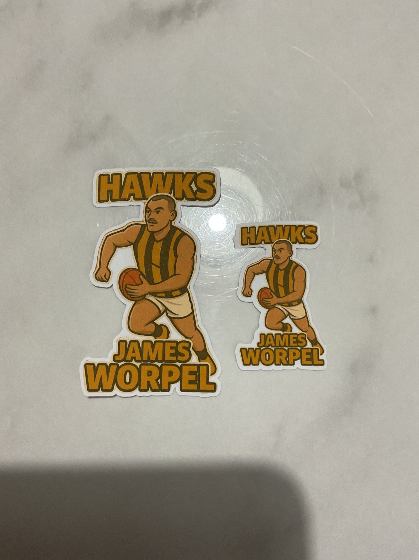 James Worpel Sticker