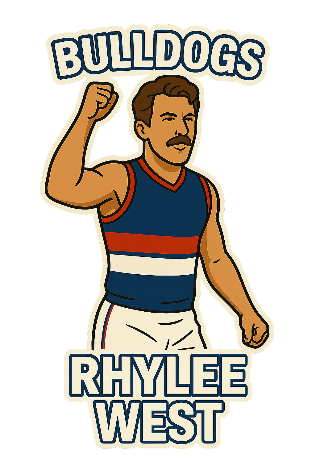 14. Rhylee West Sticker