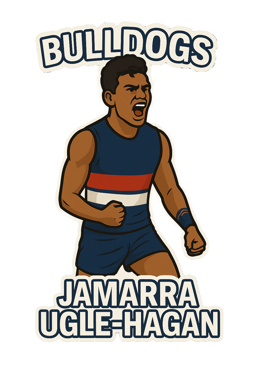 2. Jamarra Ugle-Hagan Sticker