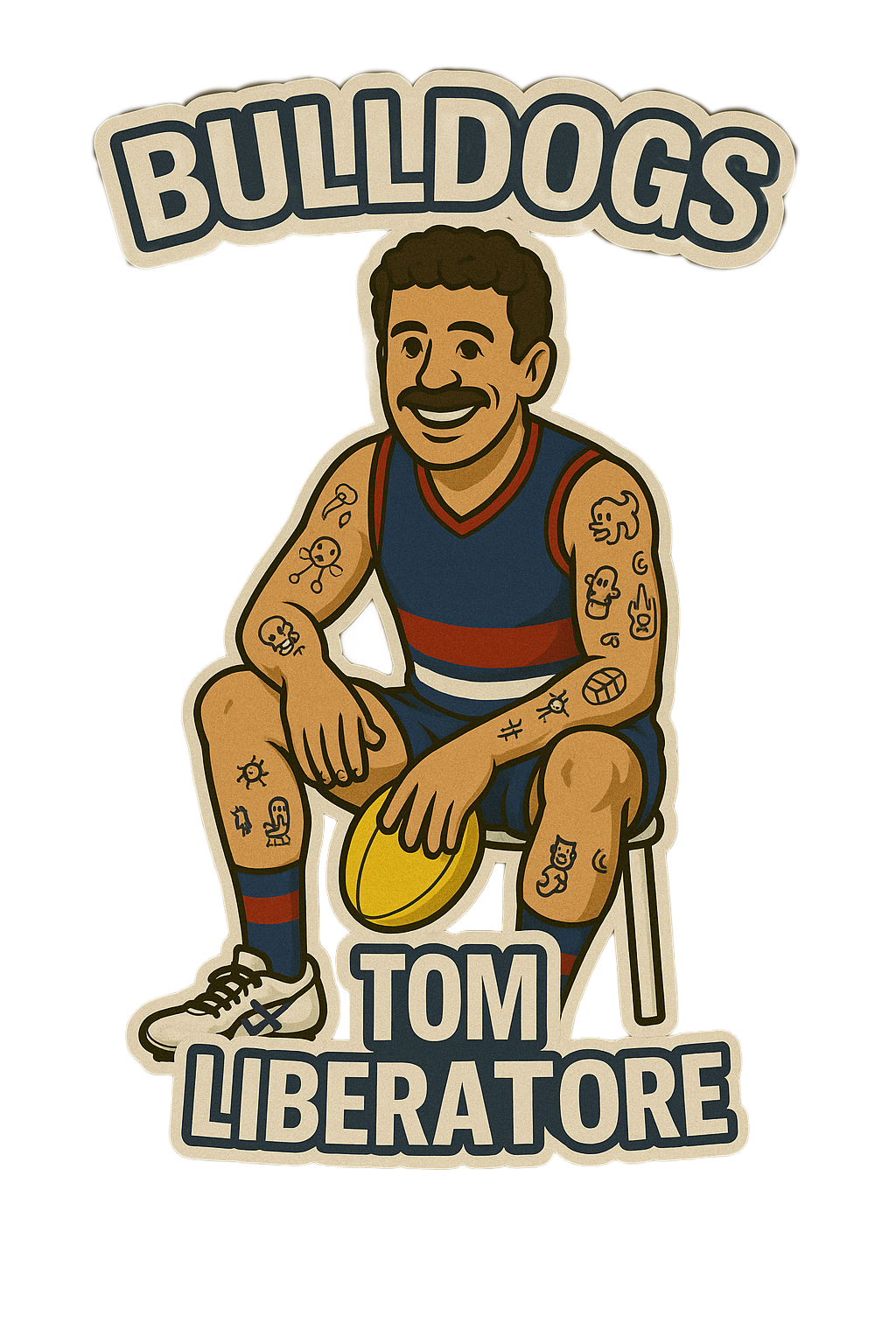 21. Tom Liberatore Sticker