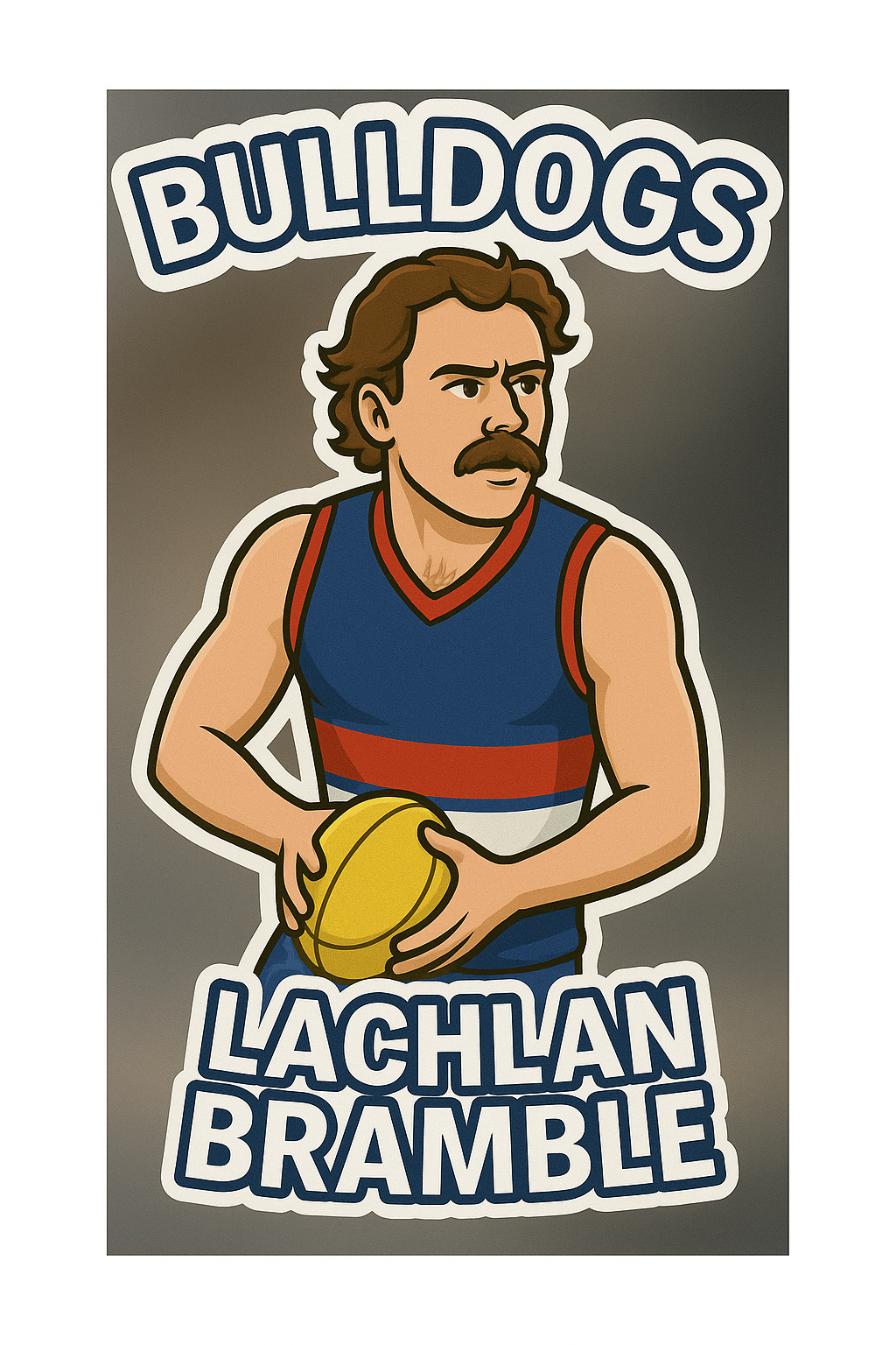 29. Lachie Bramble Sticker