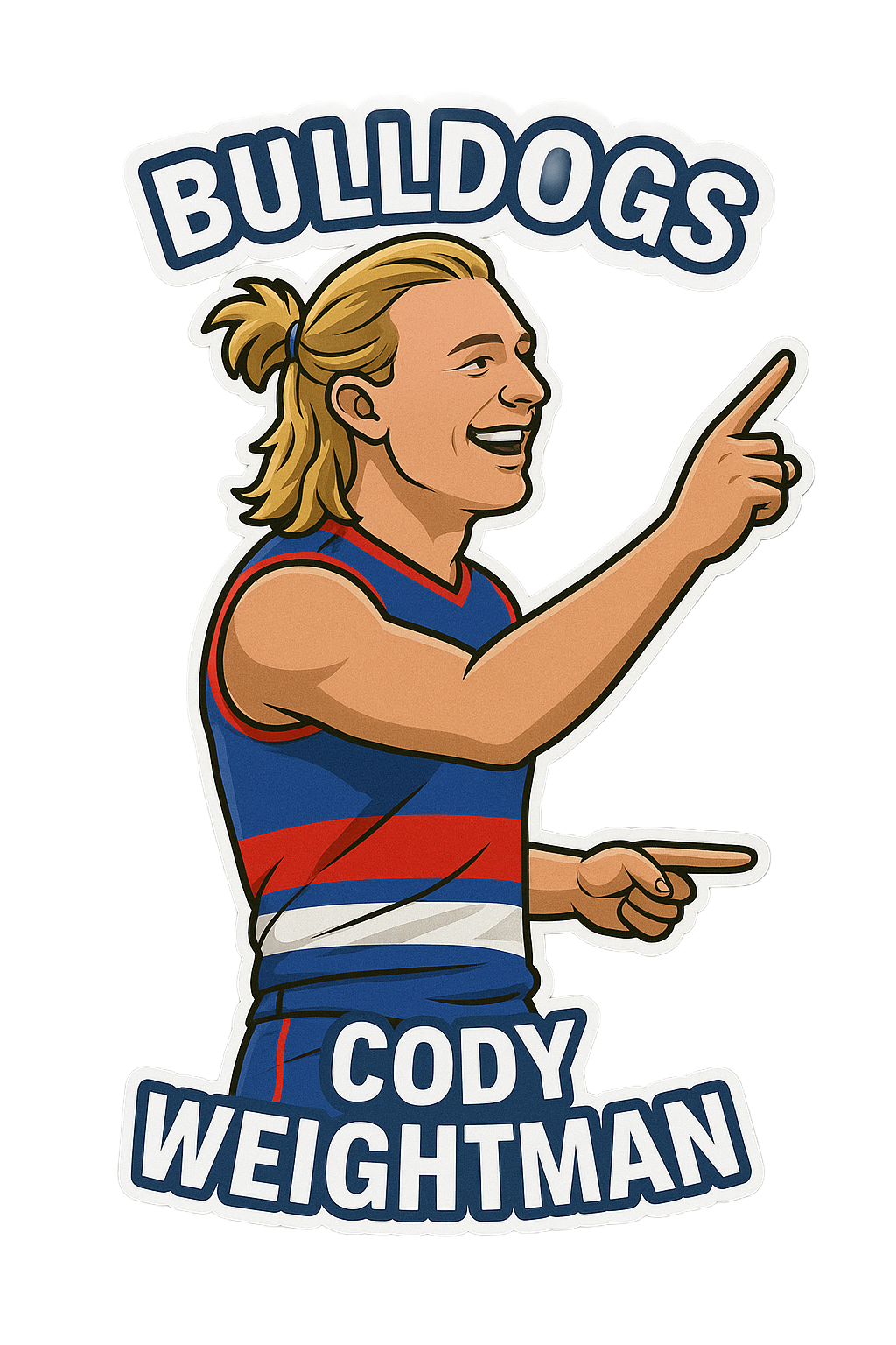 3. Cody Weightman Sticker