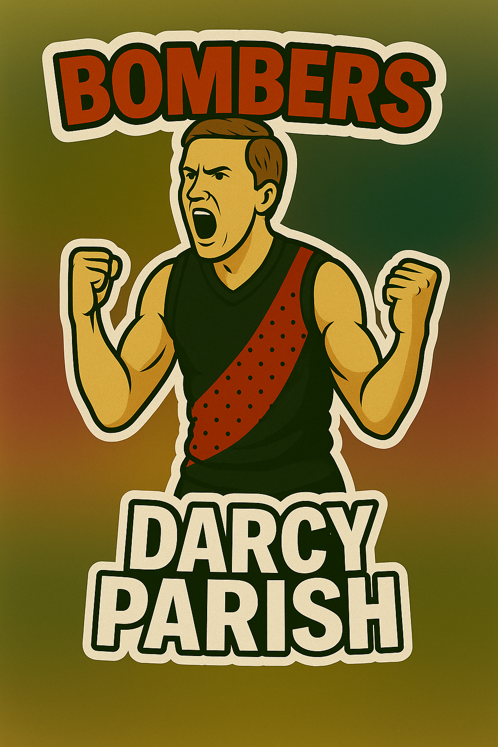 Darcy Parish Sticker