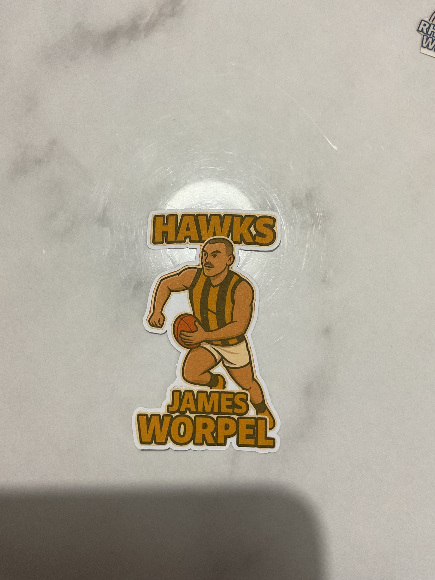 James Worpel Sticker