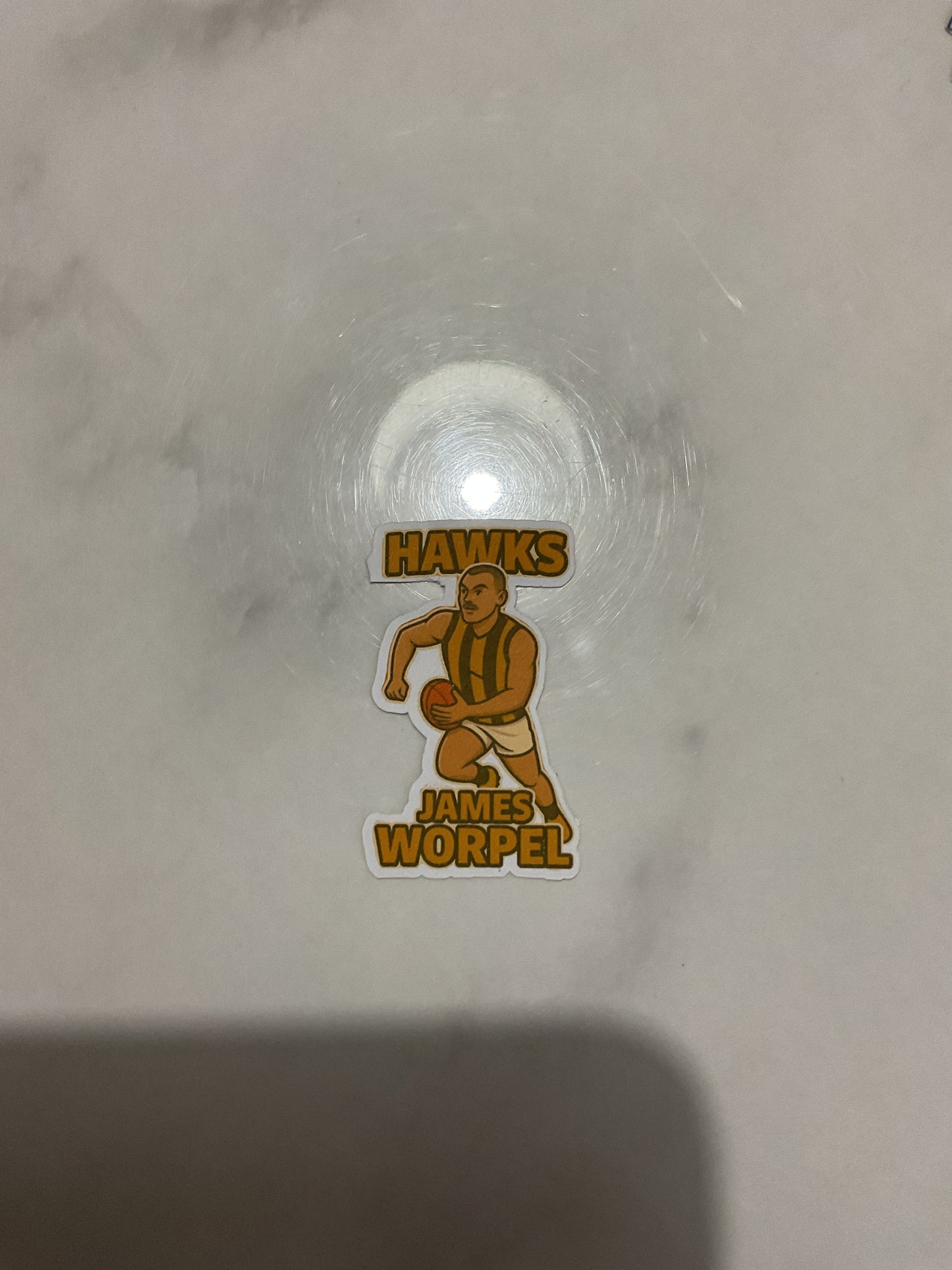 James Worpel Sticker