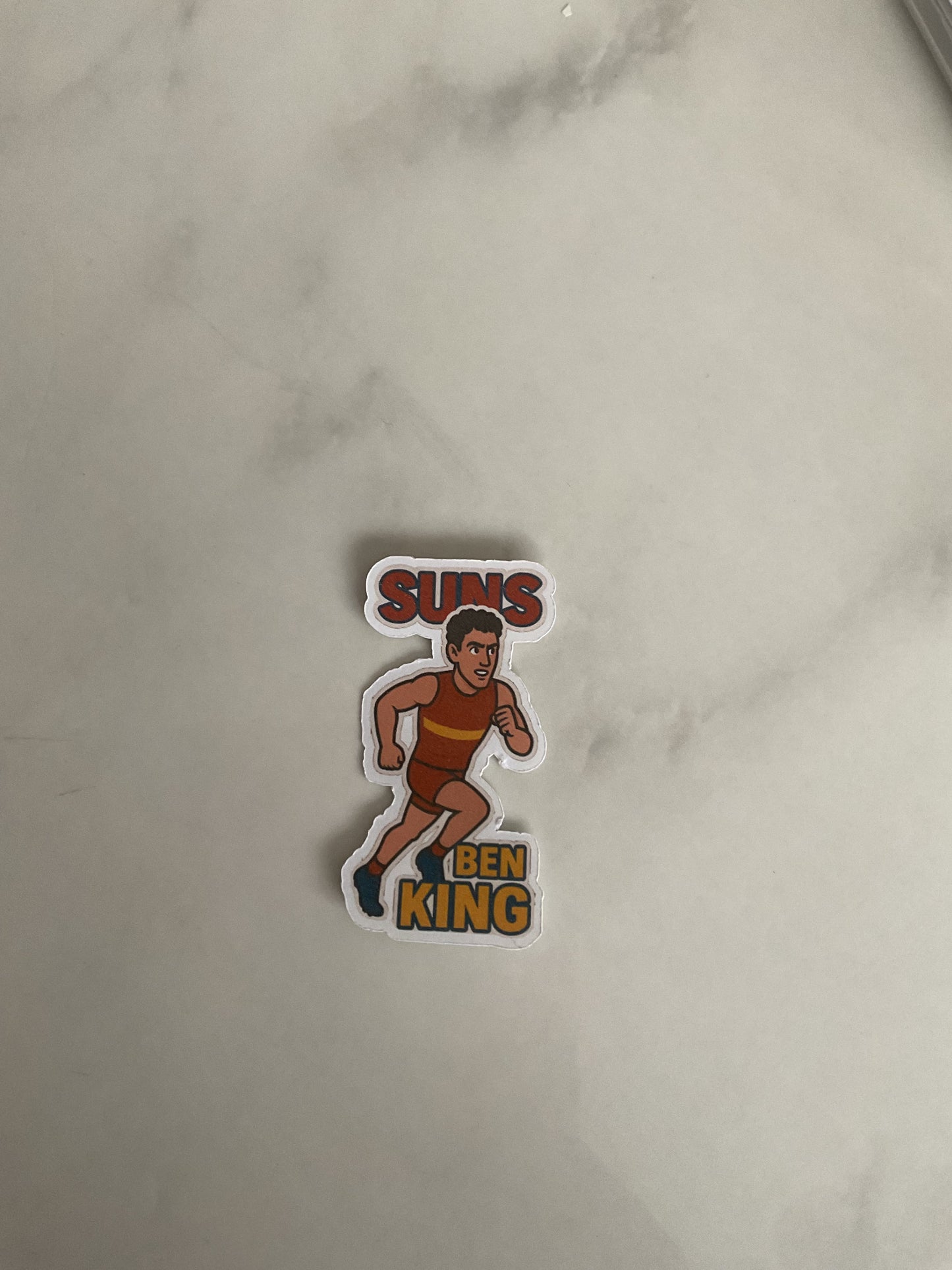 Ben King Sticker
