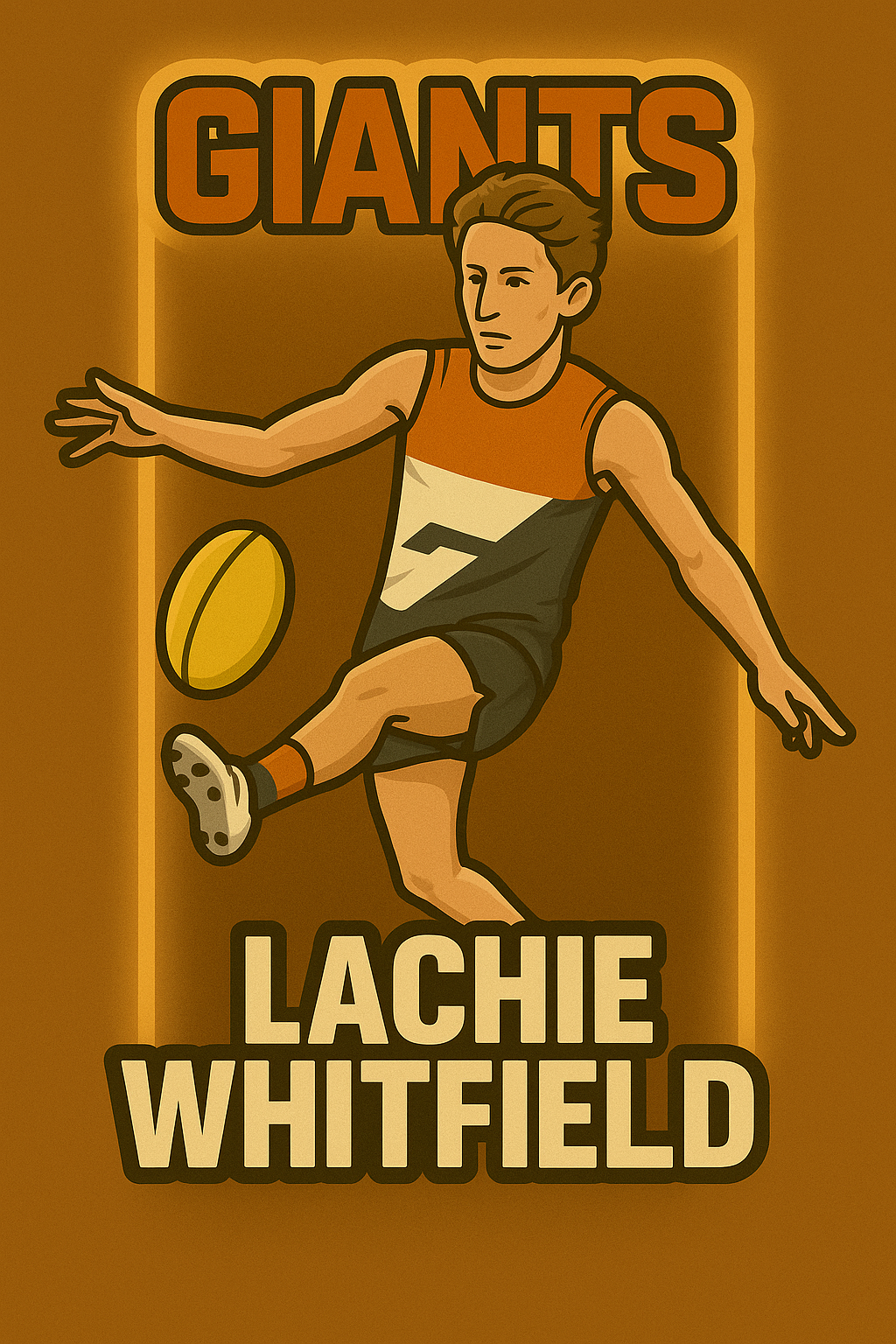 Lachie Whitfield Sticker