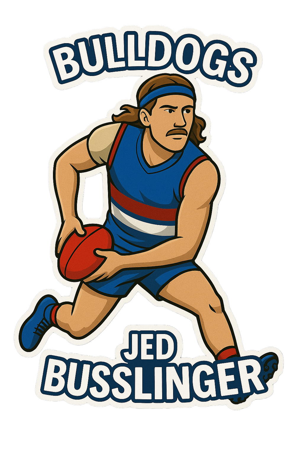 5. Jed Busslinger Sticker