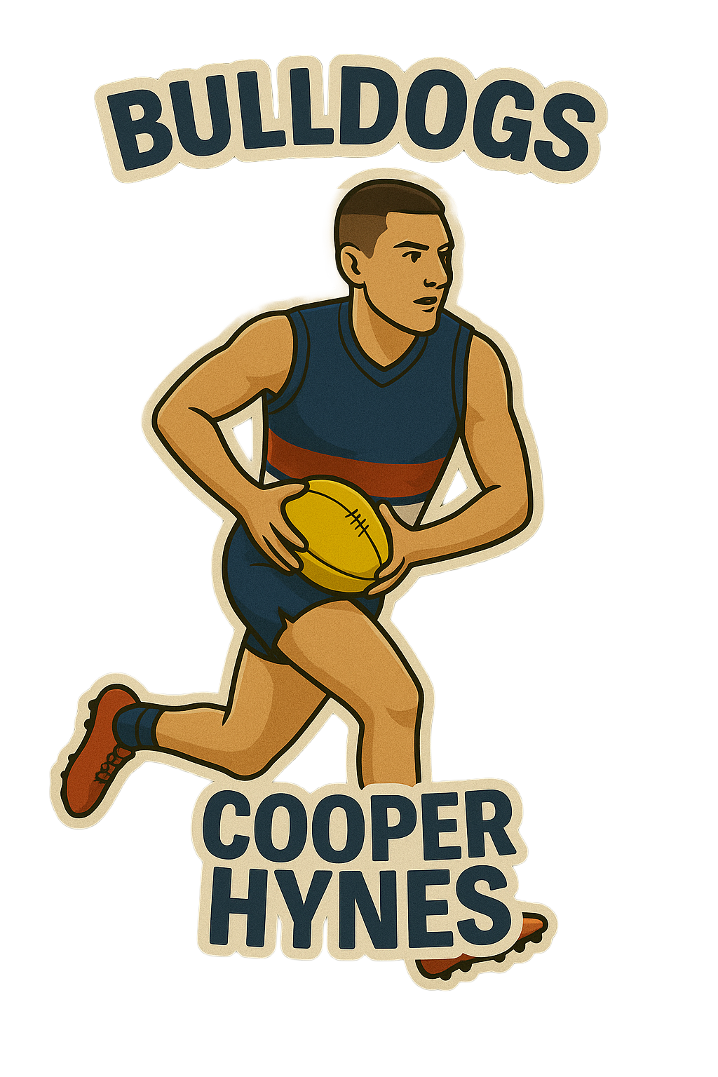 6. Cooper Hynes Sticker