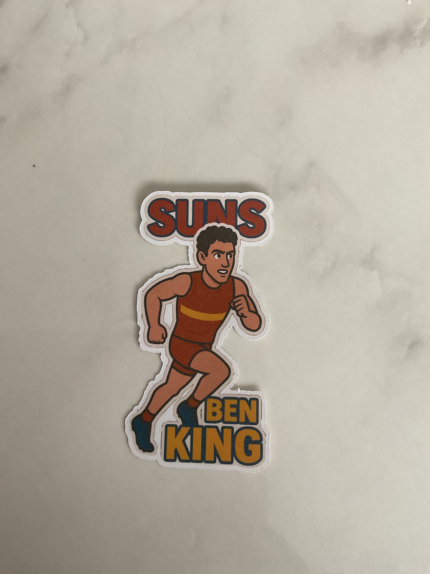 Ben King Sticker