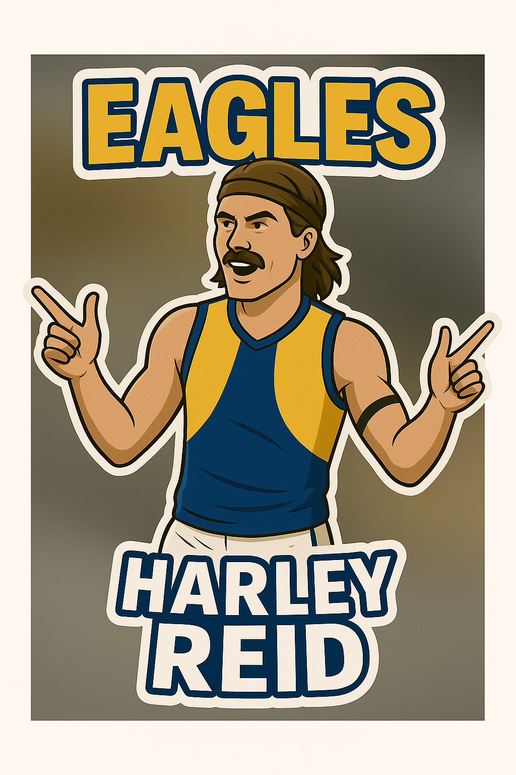 Harley Reid Sticker