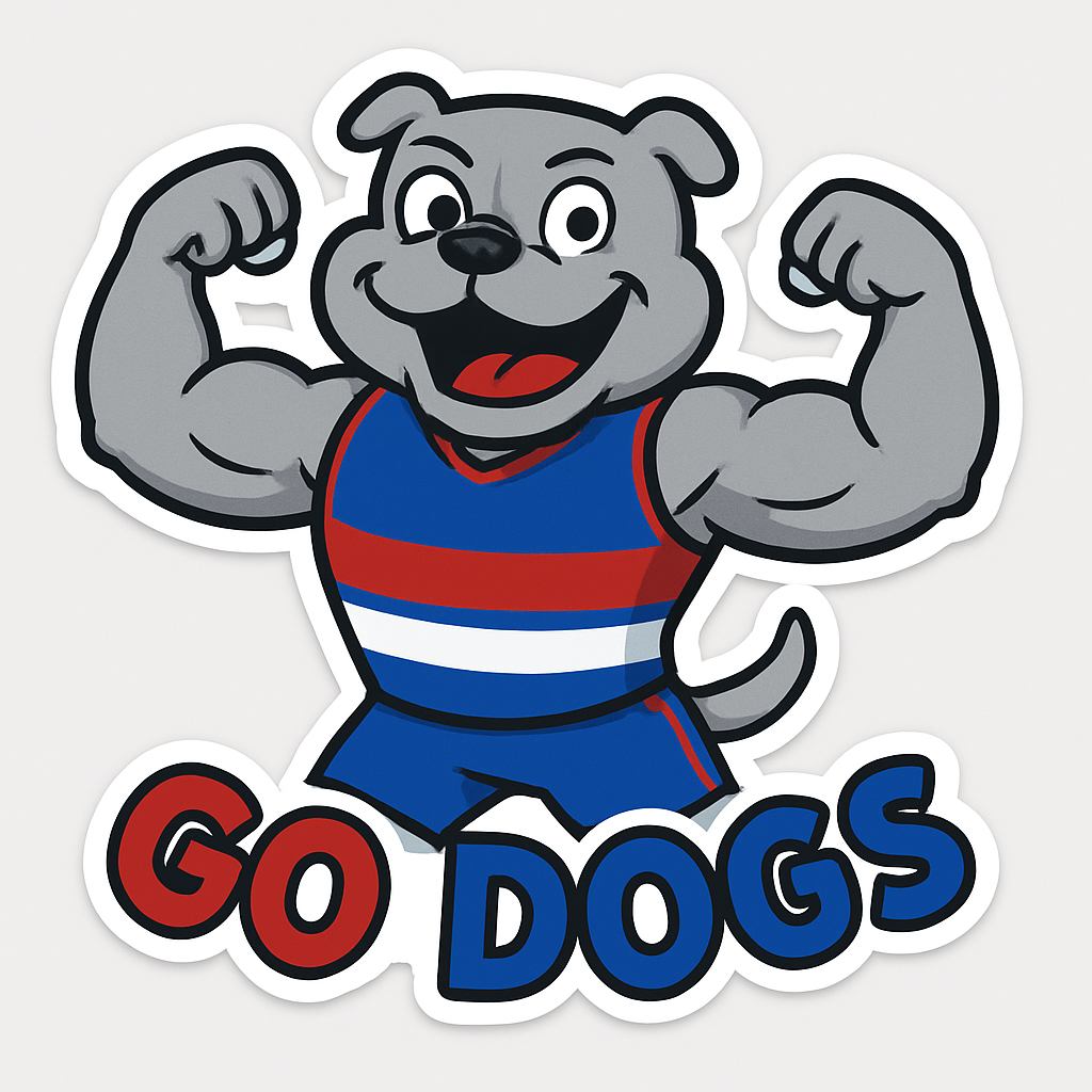 AFL Team Mascot Stickers