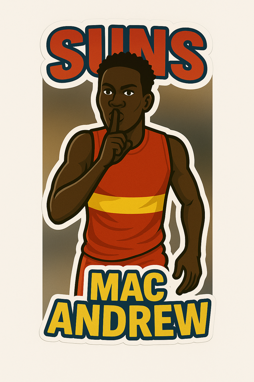 Mac Andrew Sticker