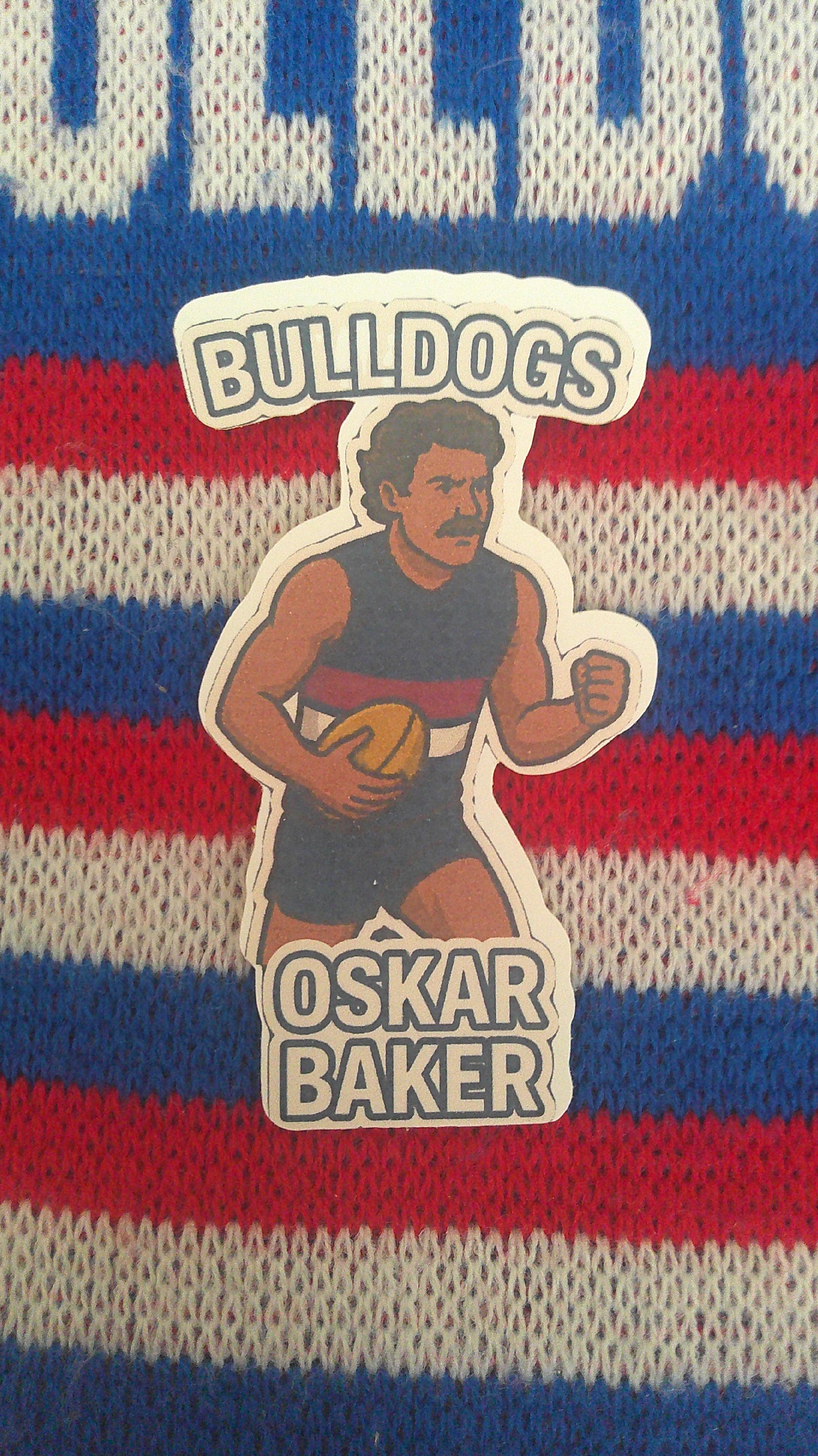 13. Oskar Baker Sticker
