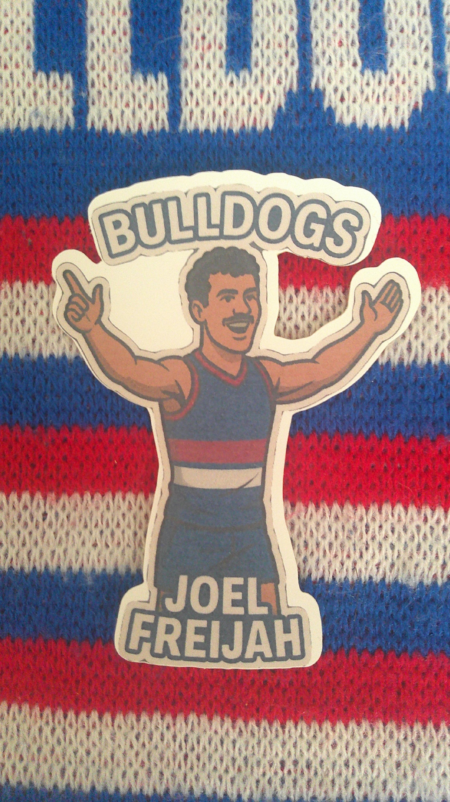 27. Joel Freijah Sticker