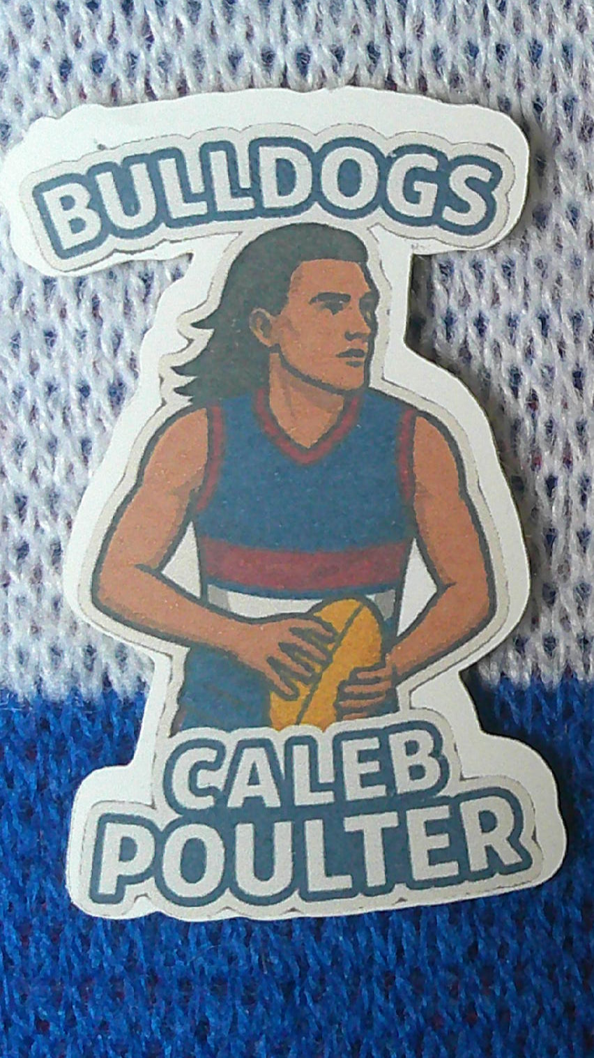 25. Caleb Poulter Sticker