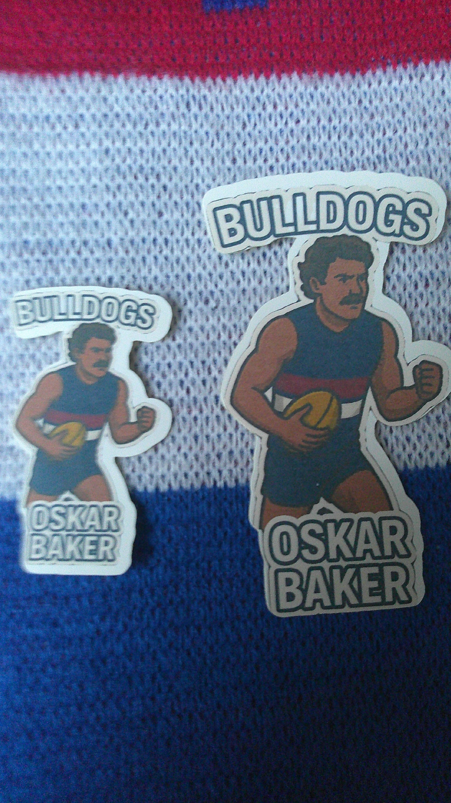 13. Oskar Baker Sticker