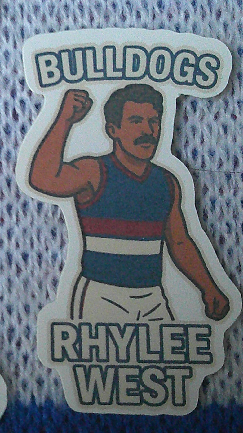 14. Rhylee West Sticker