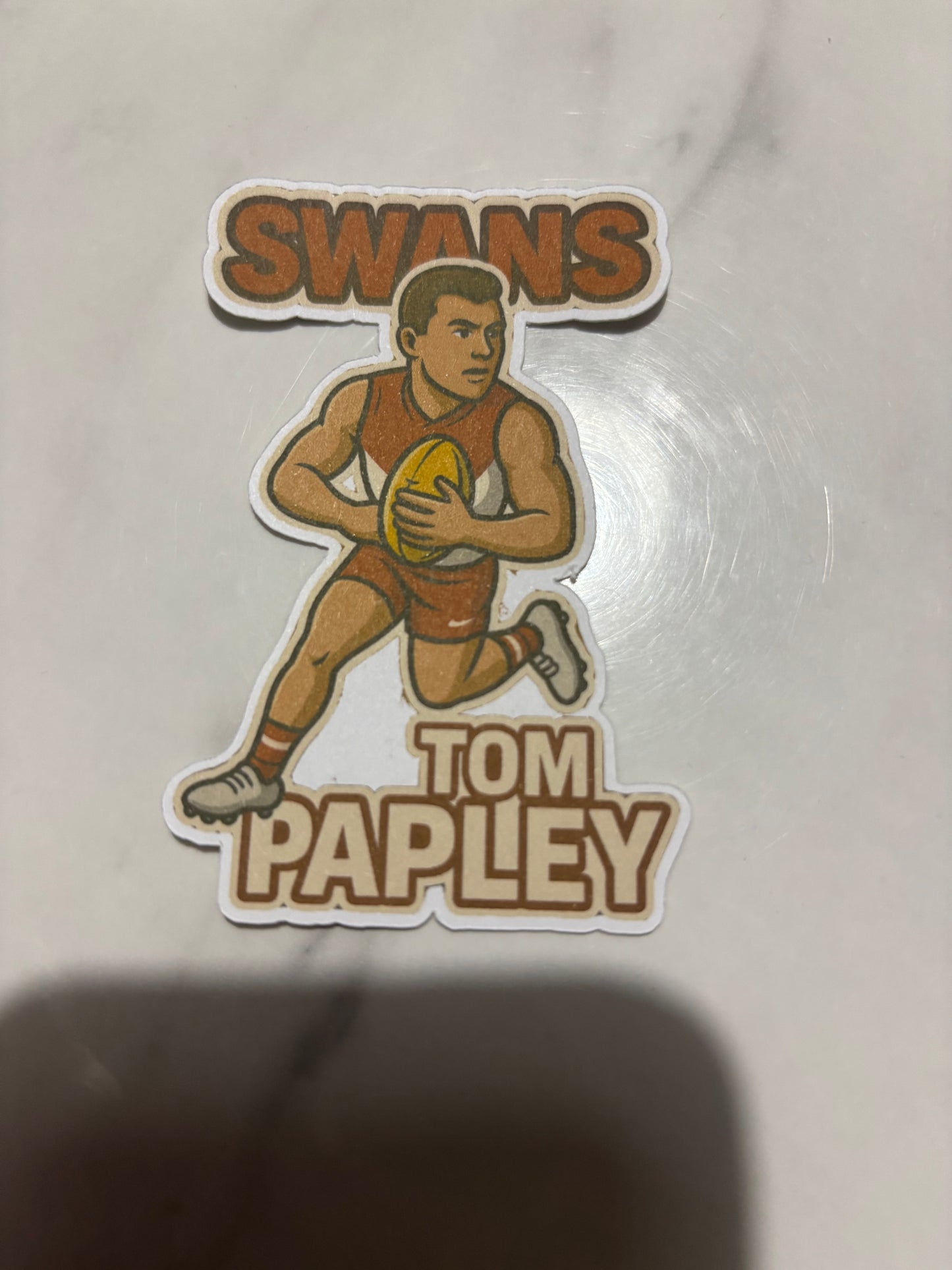 Tom Papley Sticker