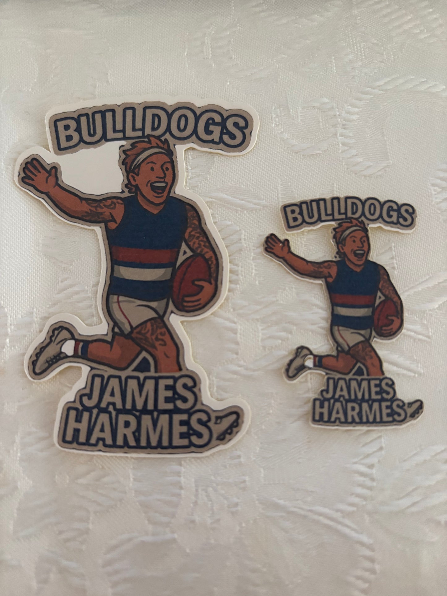 22. James Harmes Sticker