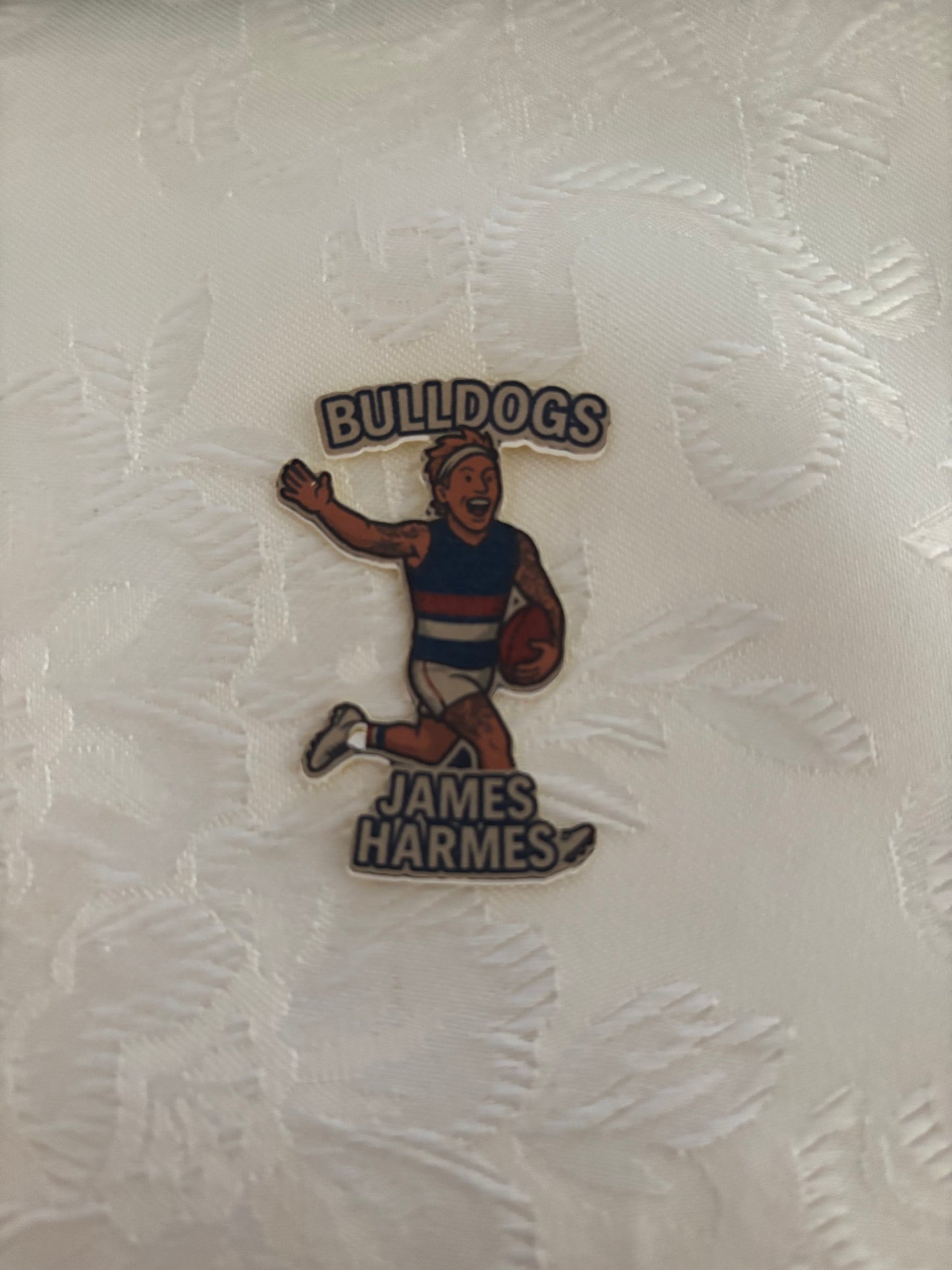 22. James Harmes Sticker