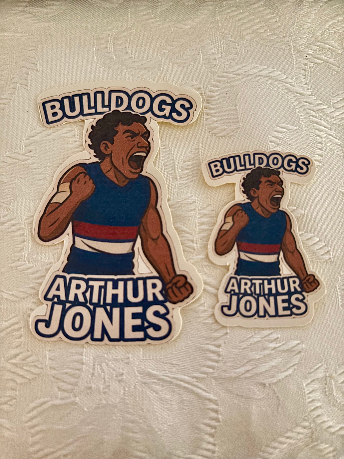 32. Arty Jones Sticker