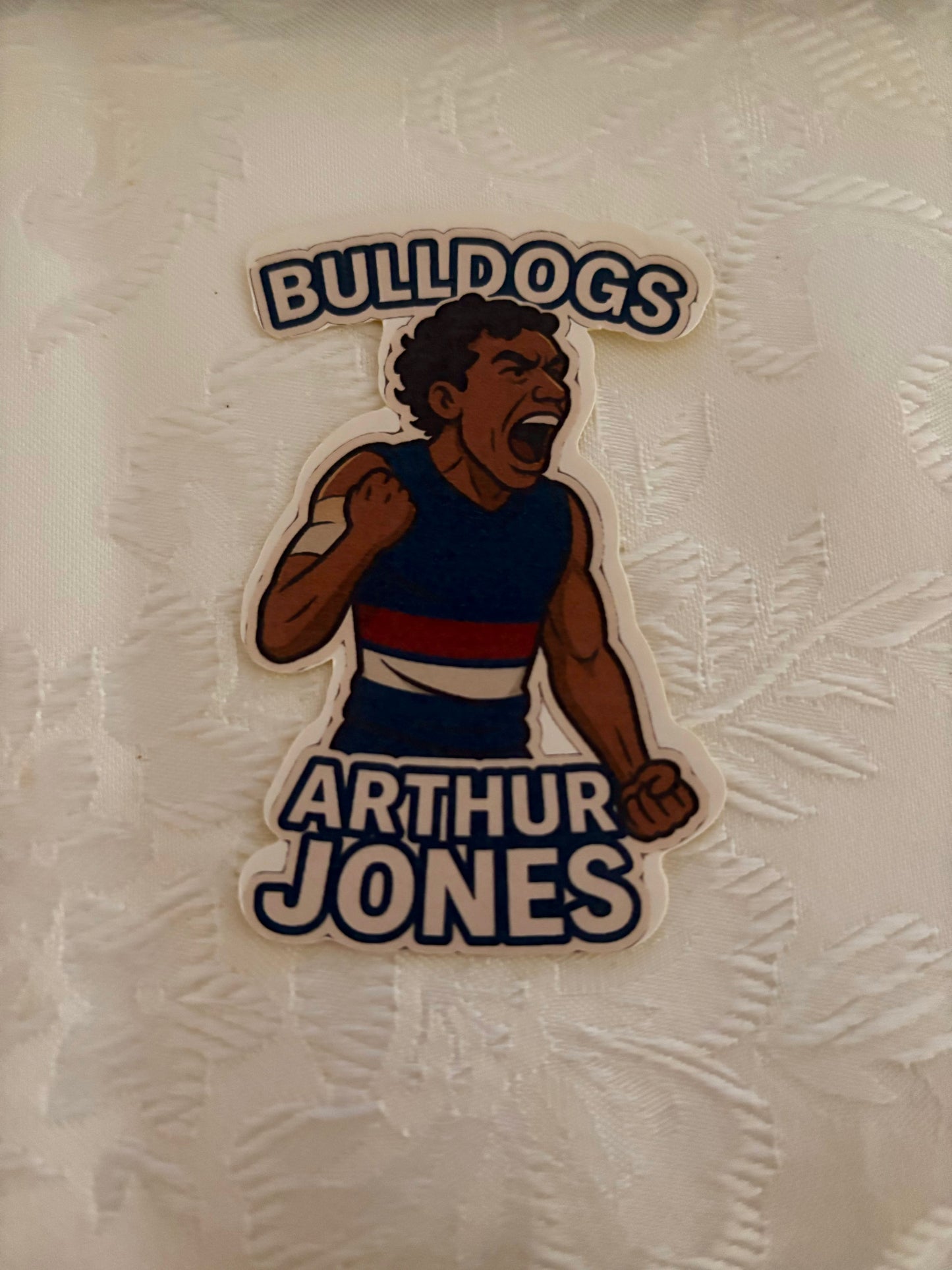 32. Arty Jones Sticker