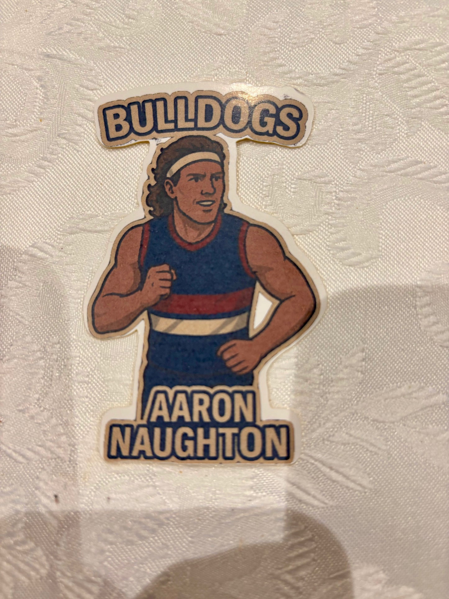 33. Aaron Naughton Sticker
