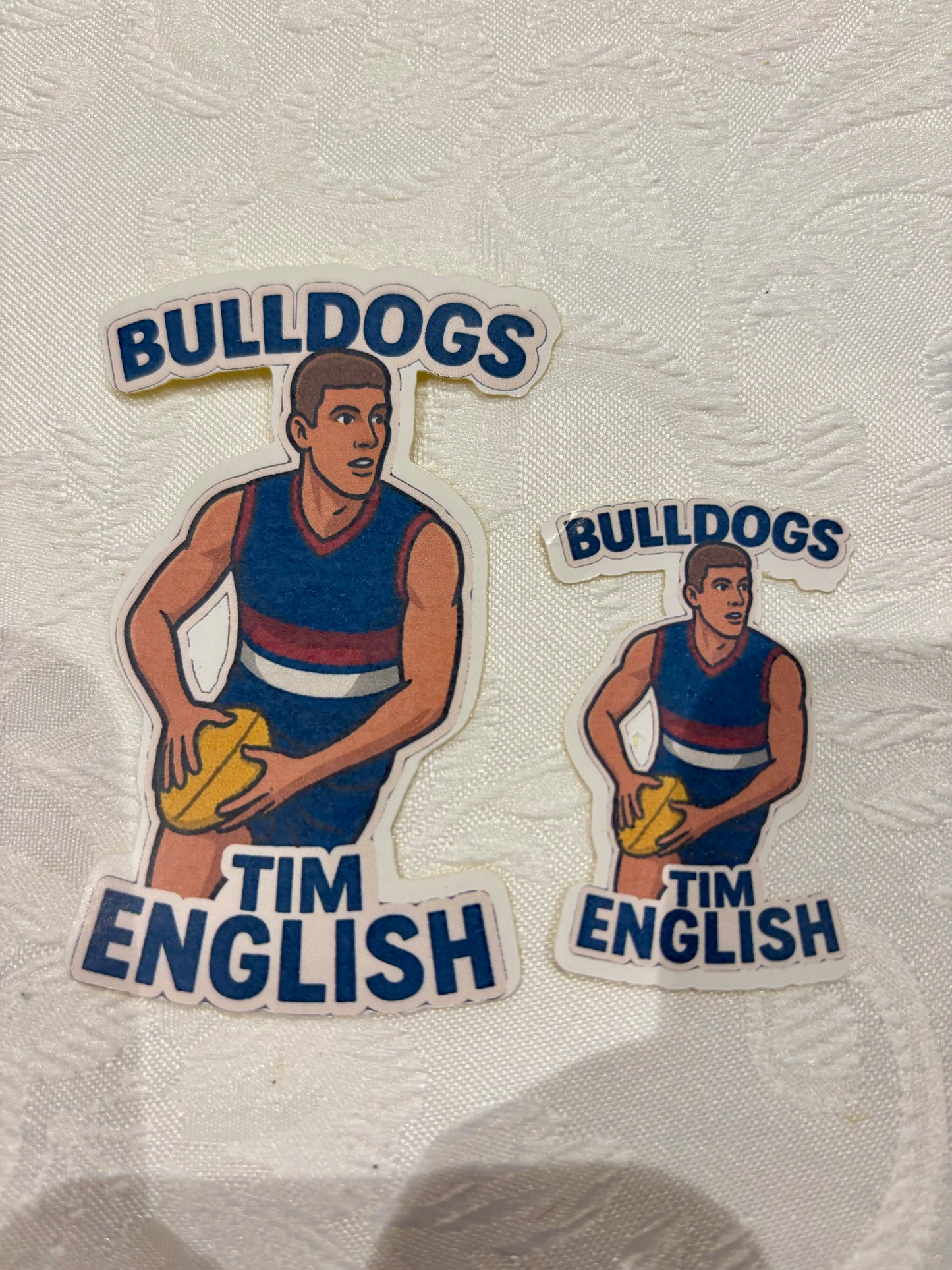44. Tim English Sticker