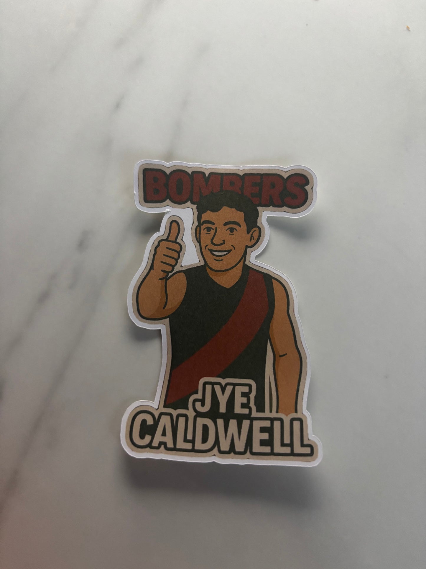 Jye Caldwell Sticker