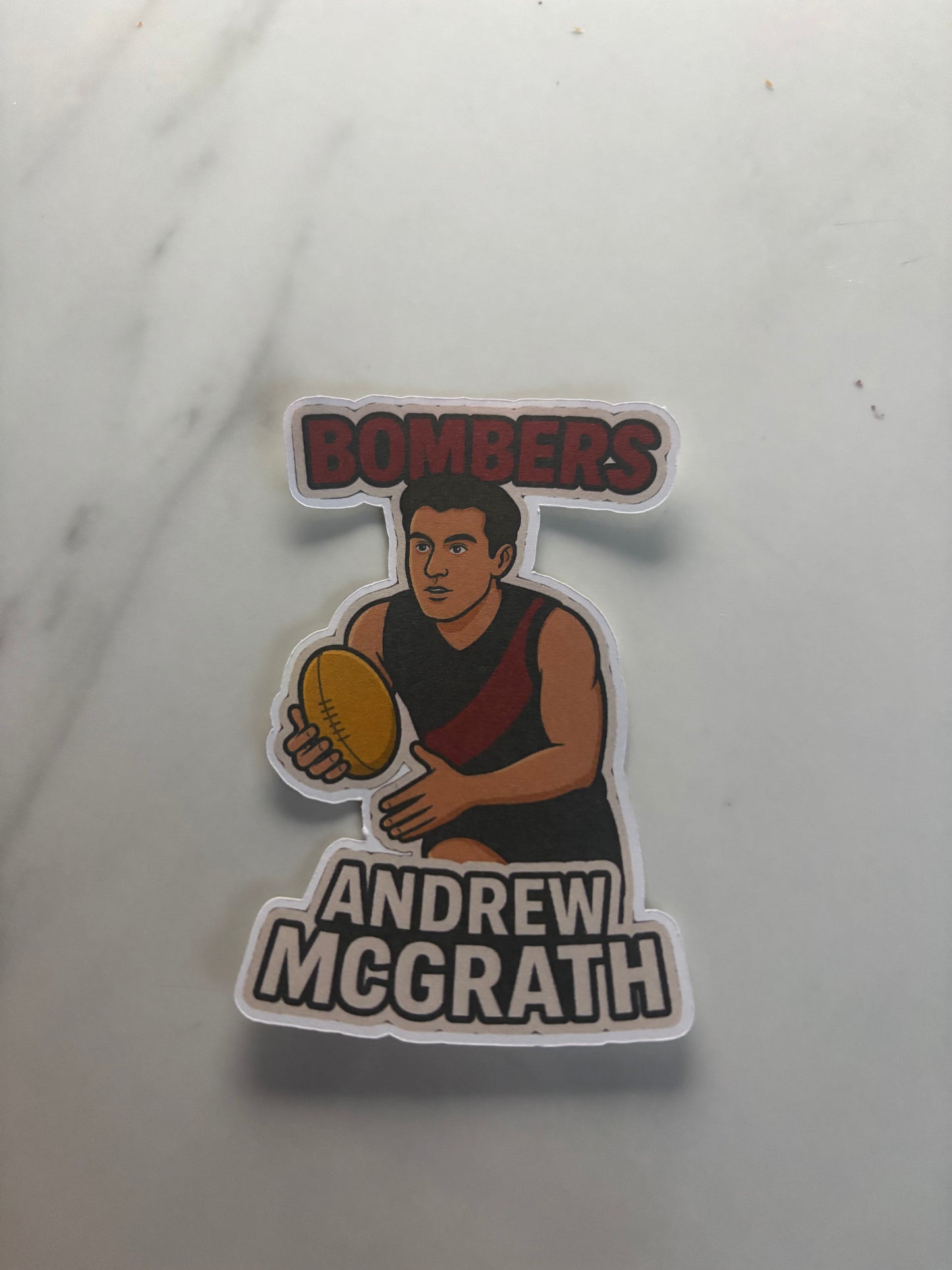 Andrew McGrath Sticker