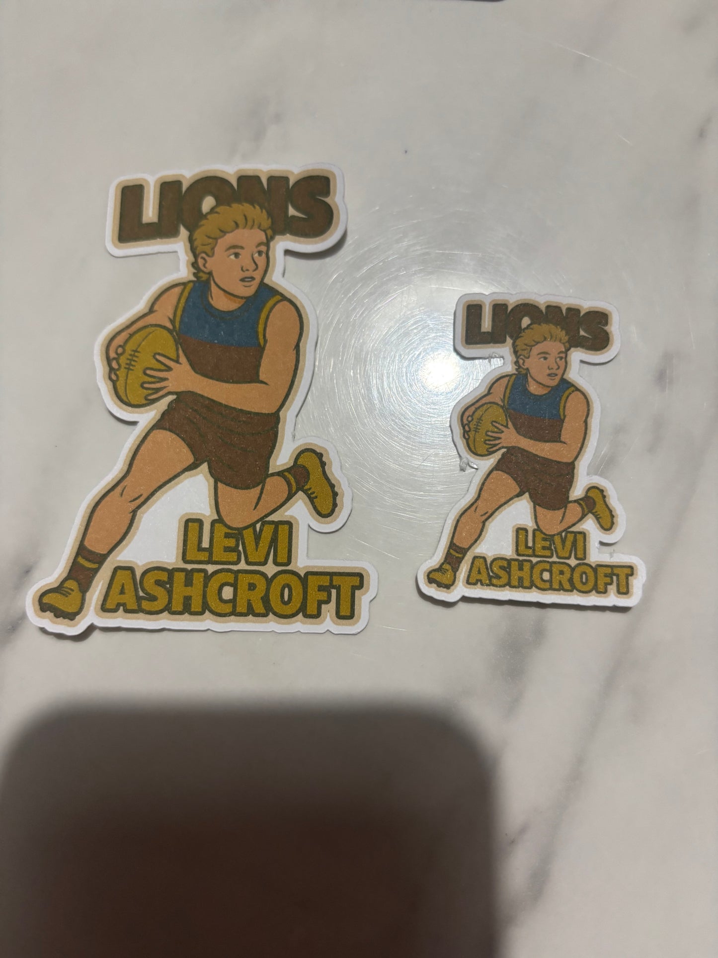 Levi Ashcroft Sticker