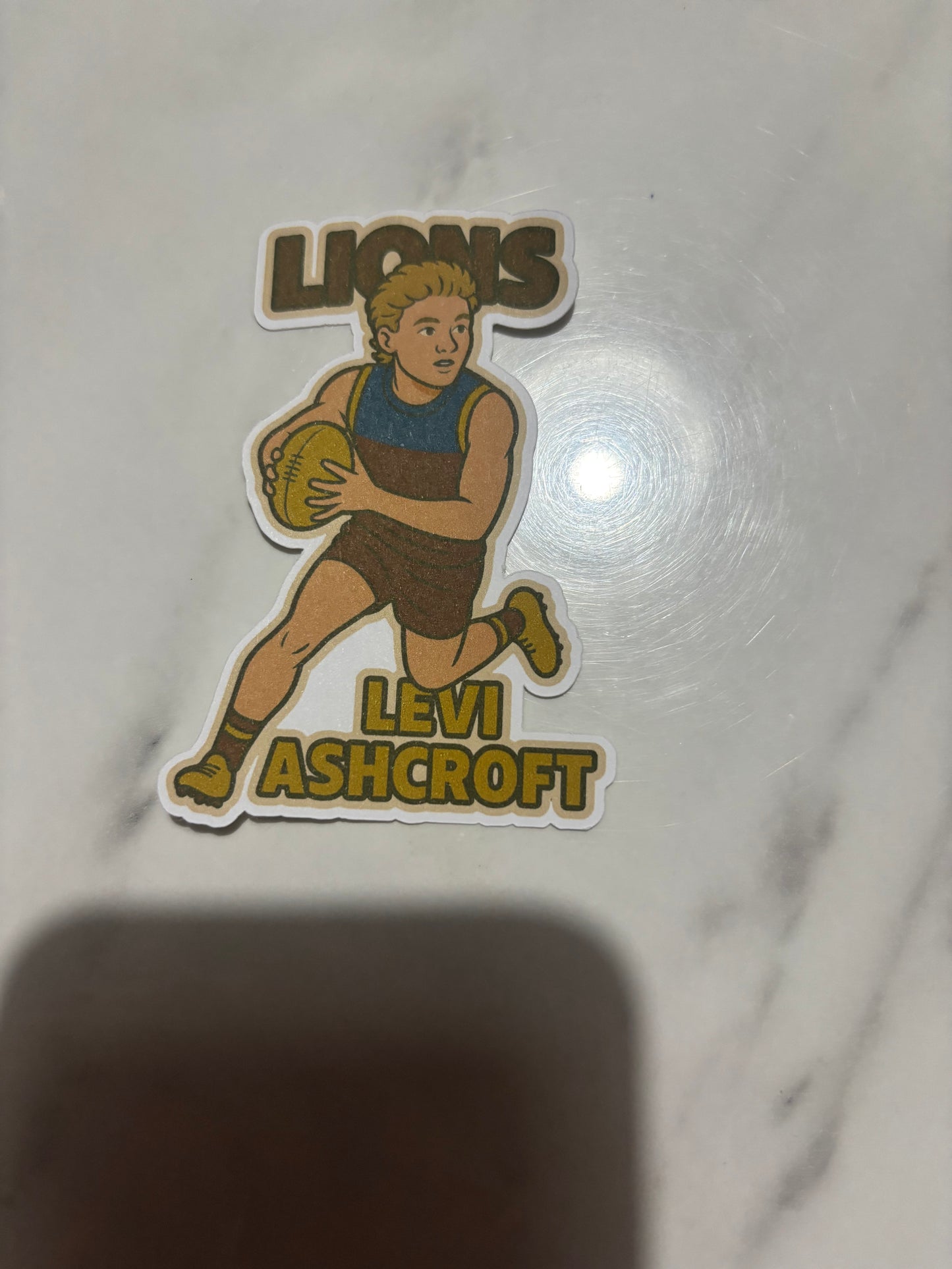 Levi Ashcroft Sticker
