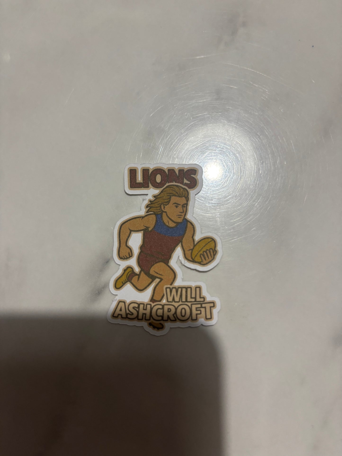 Will Ashcroft Sticker