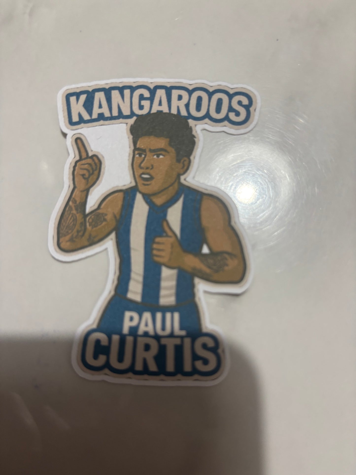 Paul Curtis Sticker