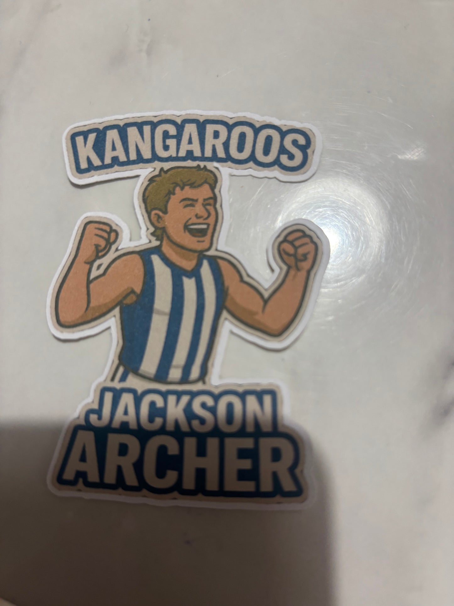 Jackson Archer Sticker