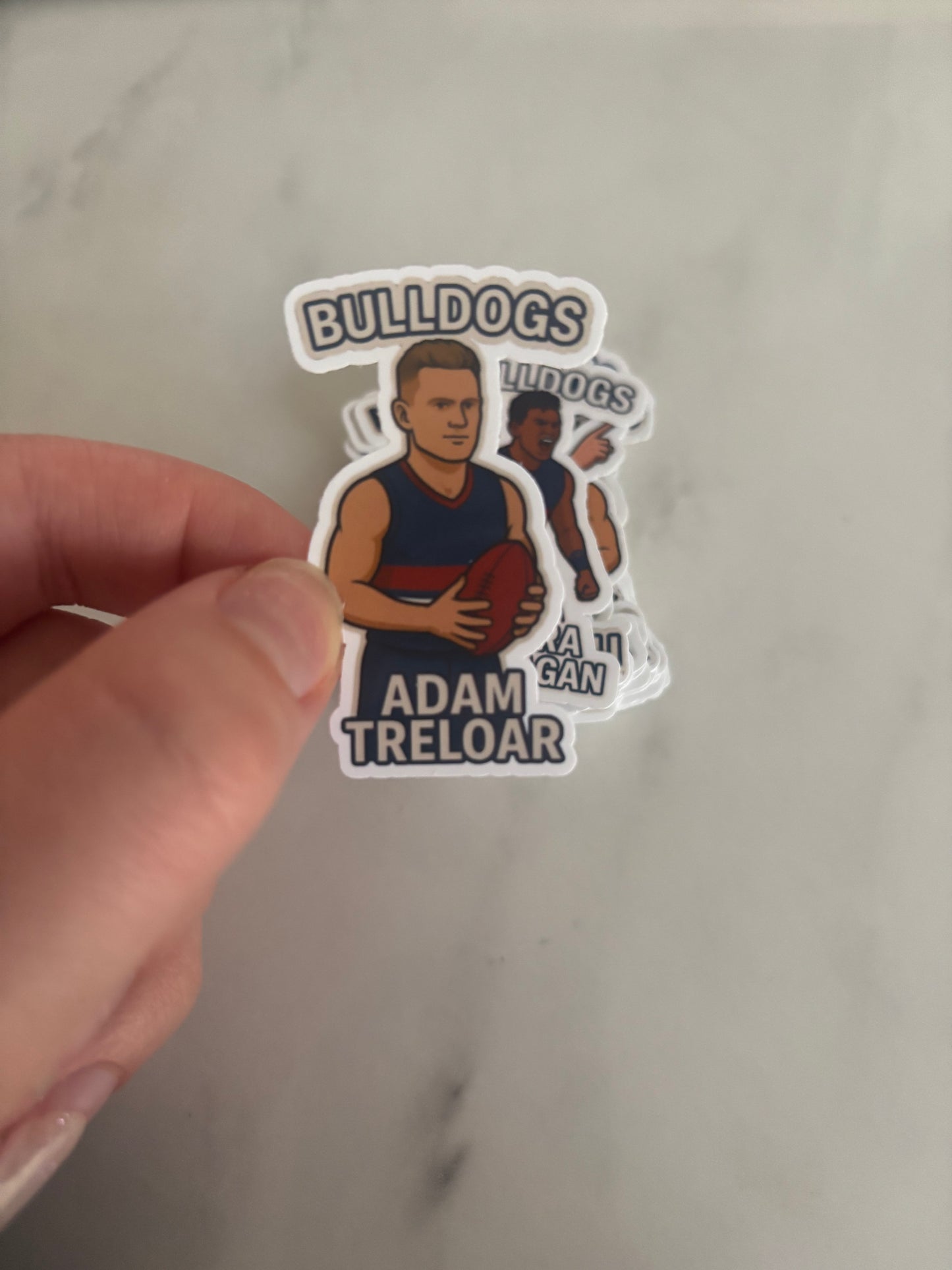 1. Adam Treloar Sticker