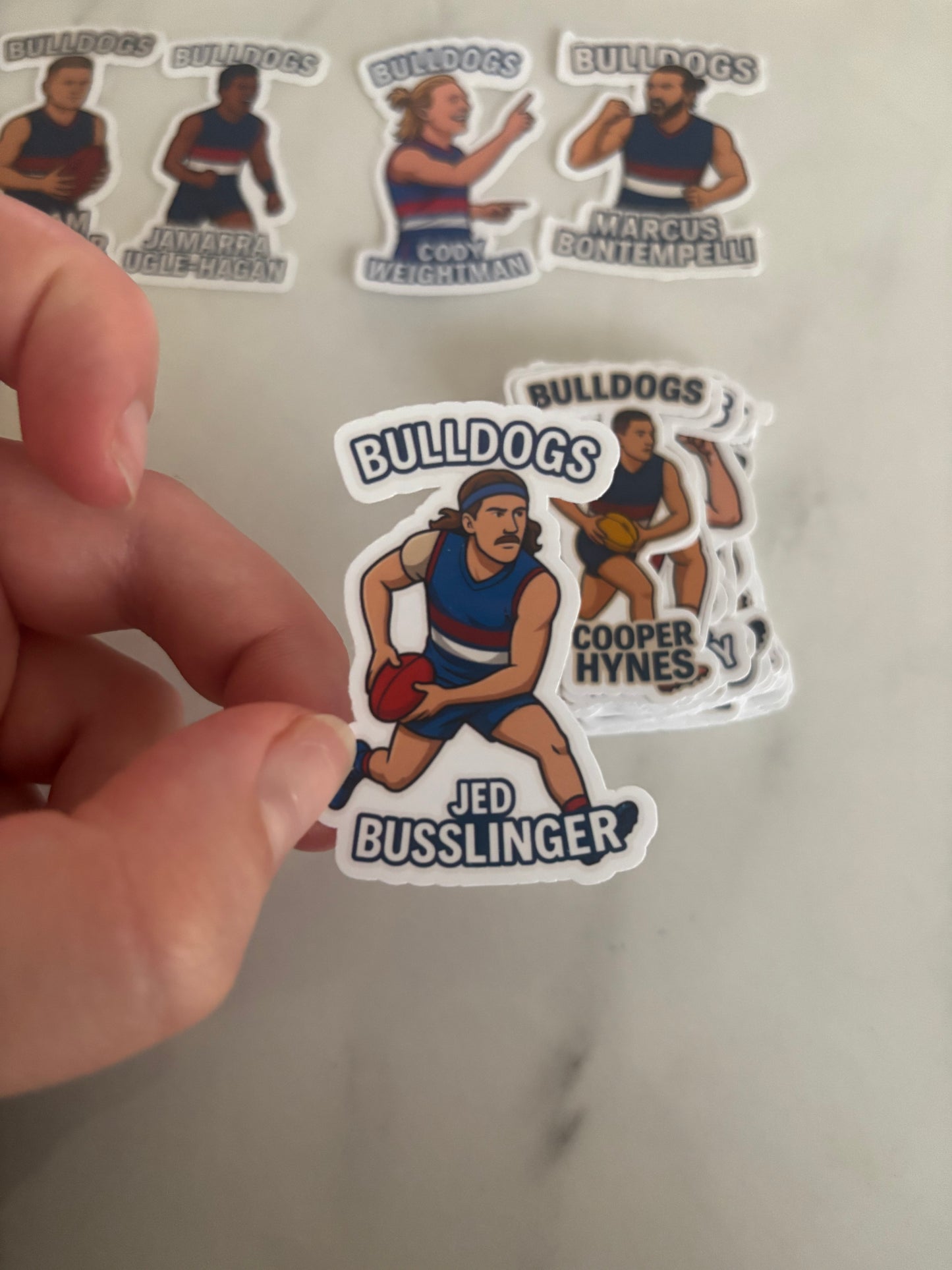 5. Jed Busslinger Sticker