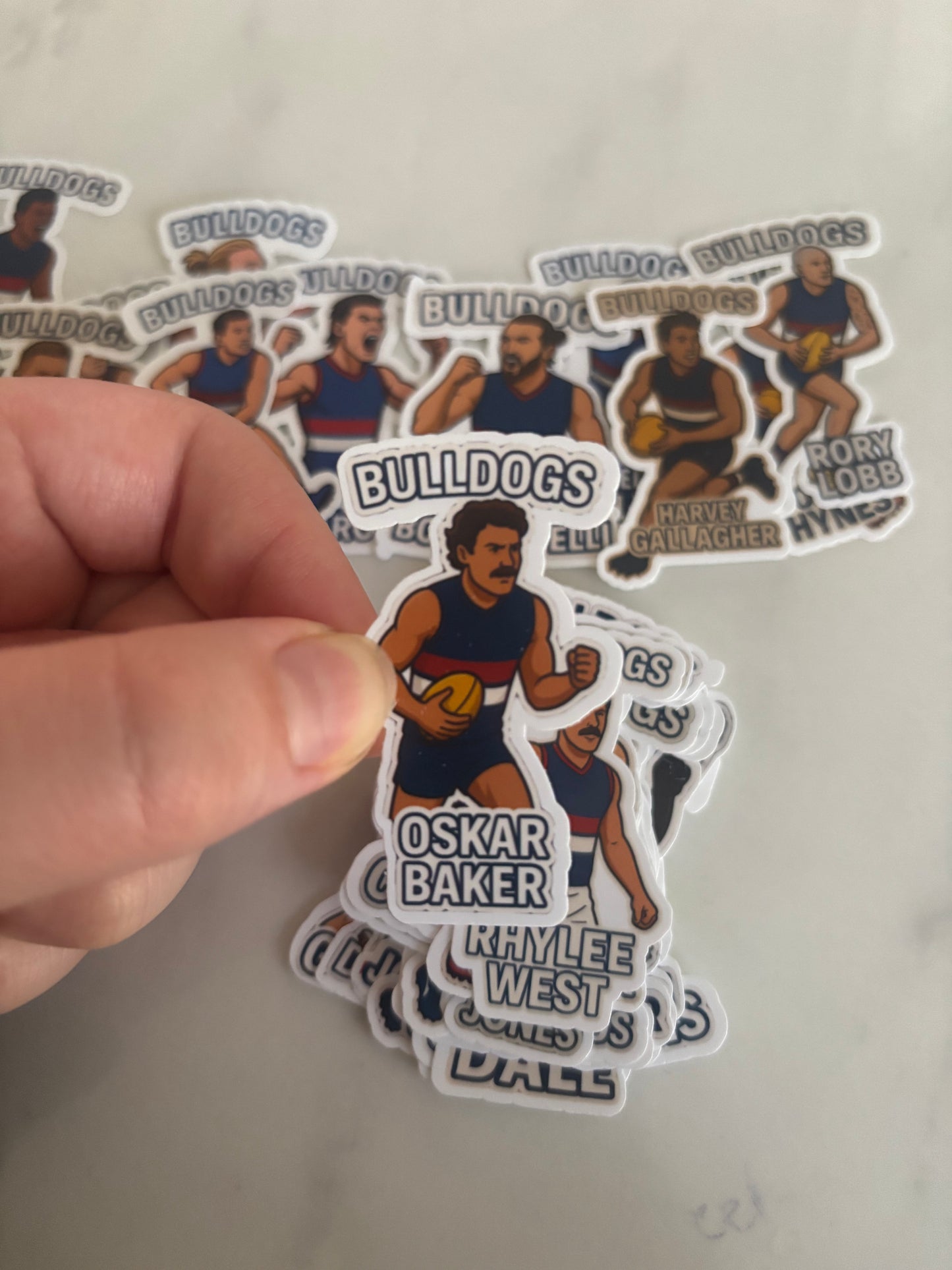 13. Oskar Baker Sticker