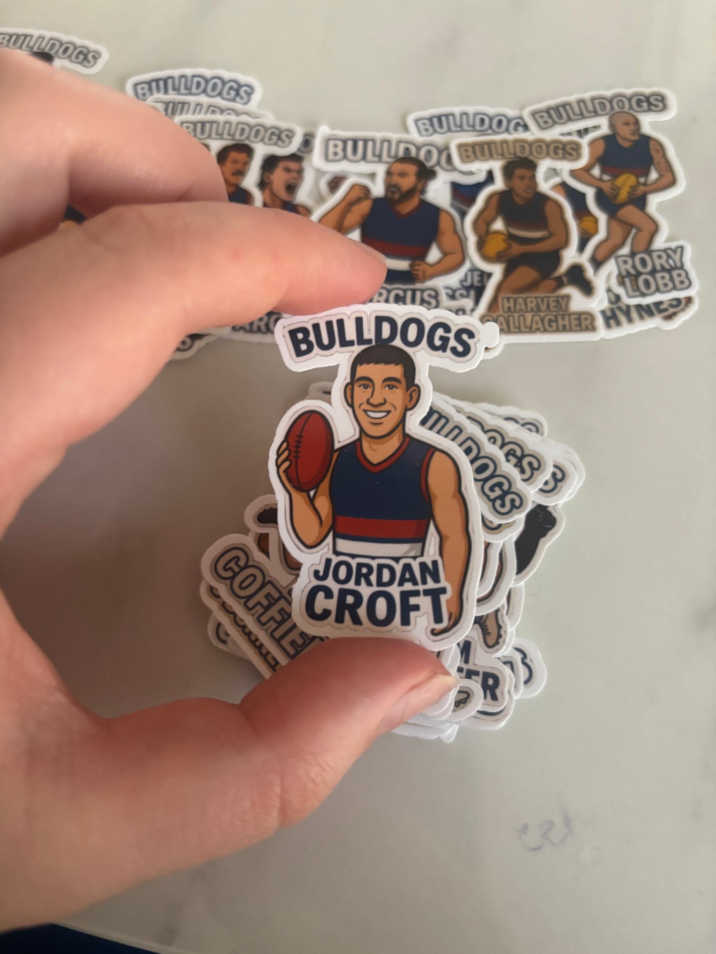 16. Jordan Croft Sticker