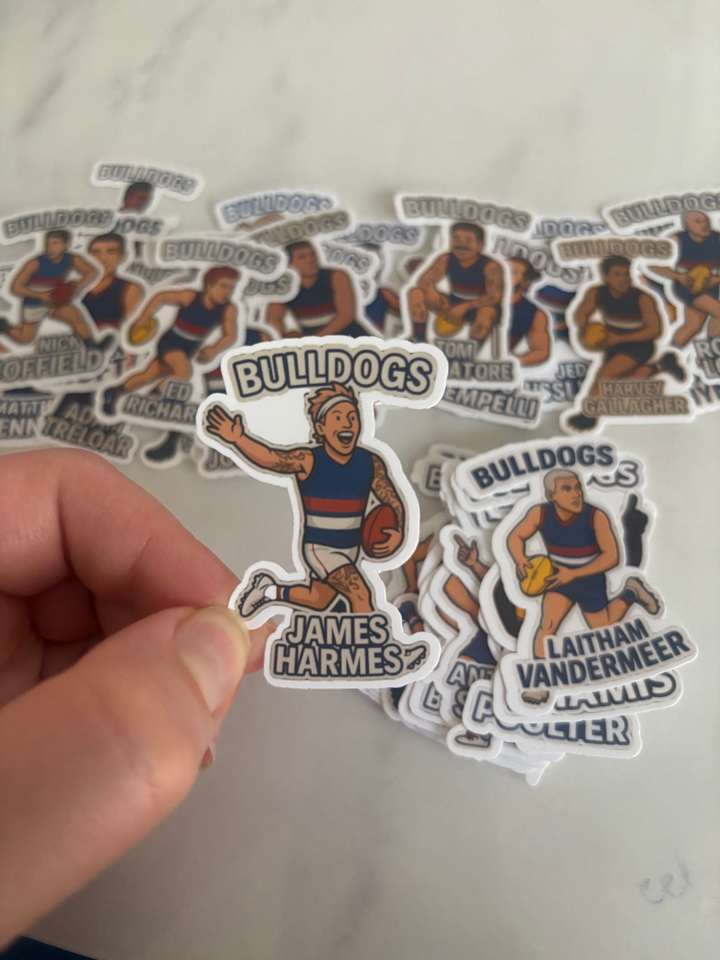 22. James Harmes Sticker