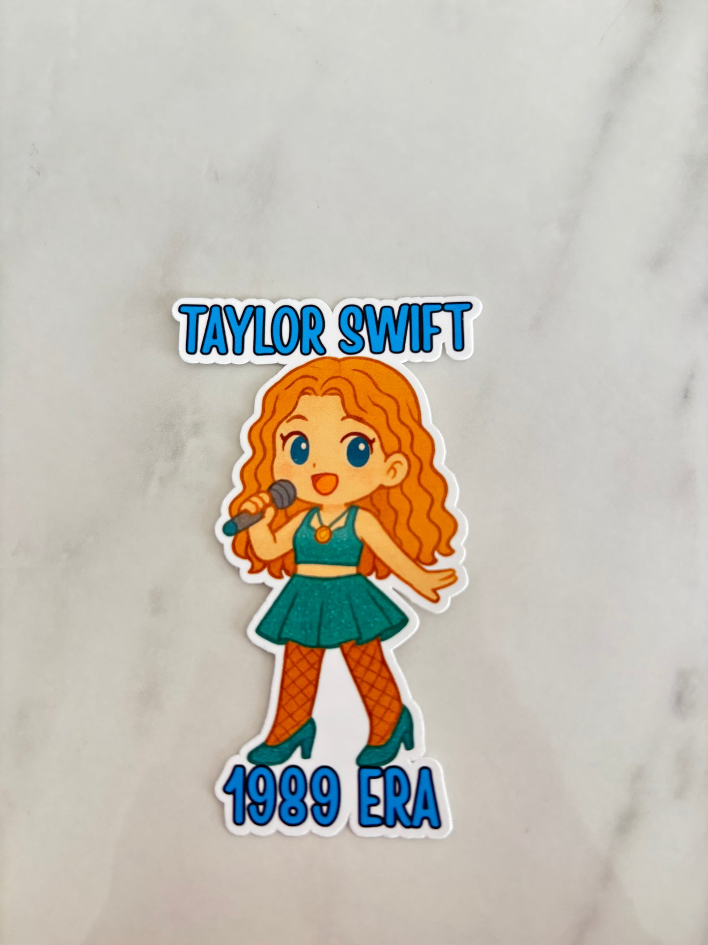 ๐ Taylor Swift โ1989 Eraโ Waterproof Sticker ๐