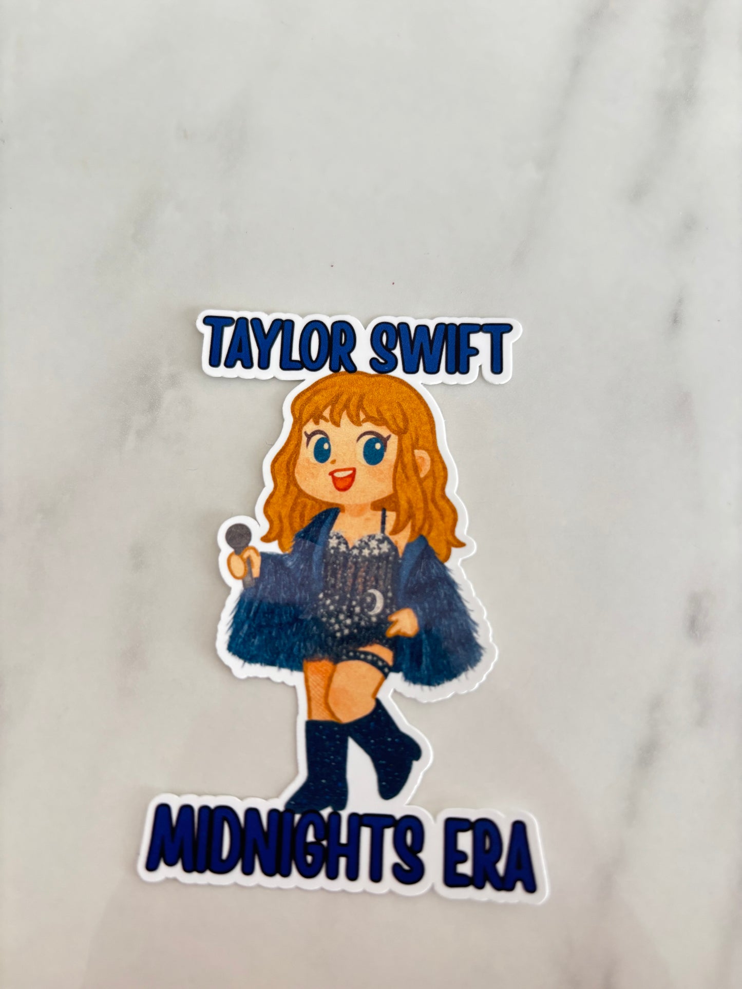🪩 Taylor Swift “Midnights Era” Waterproof Sticker 🪩