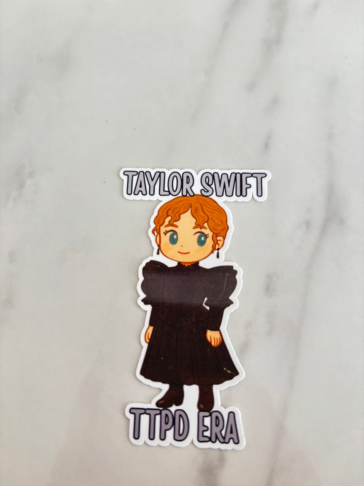 🩶 Taylor Swift “Tortured Poets Department” Waterproof Sticker 🩶
