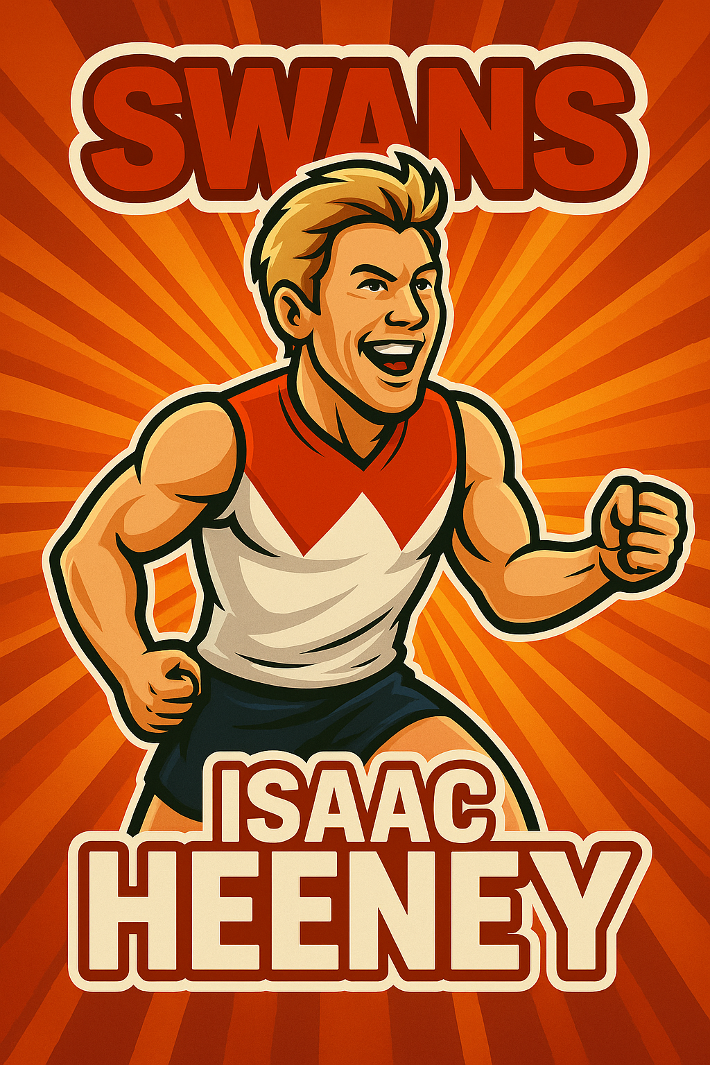 Isaac Heeney Sticker