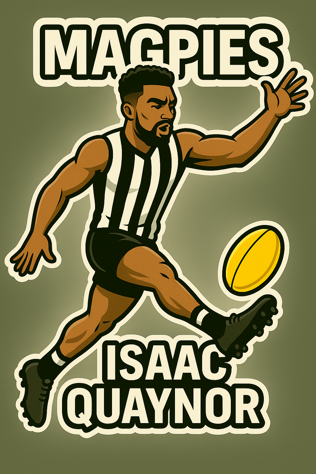 ISAAC QUAYNOR STICKER
