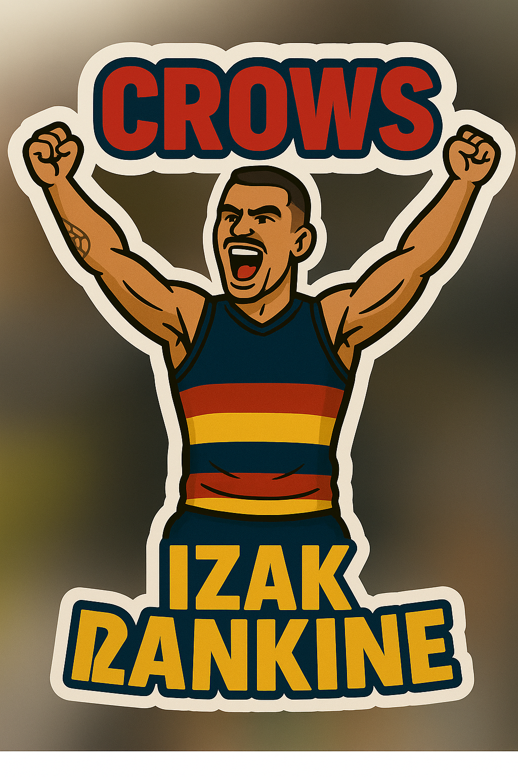 Izak Rankine Sticker