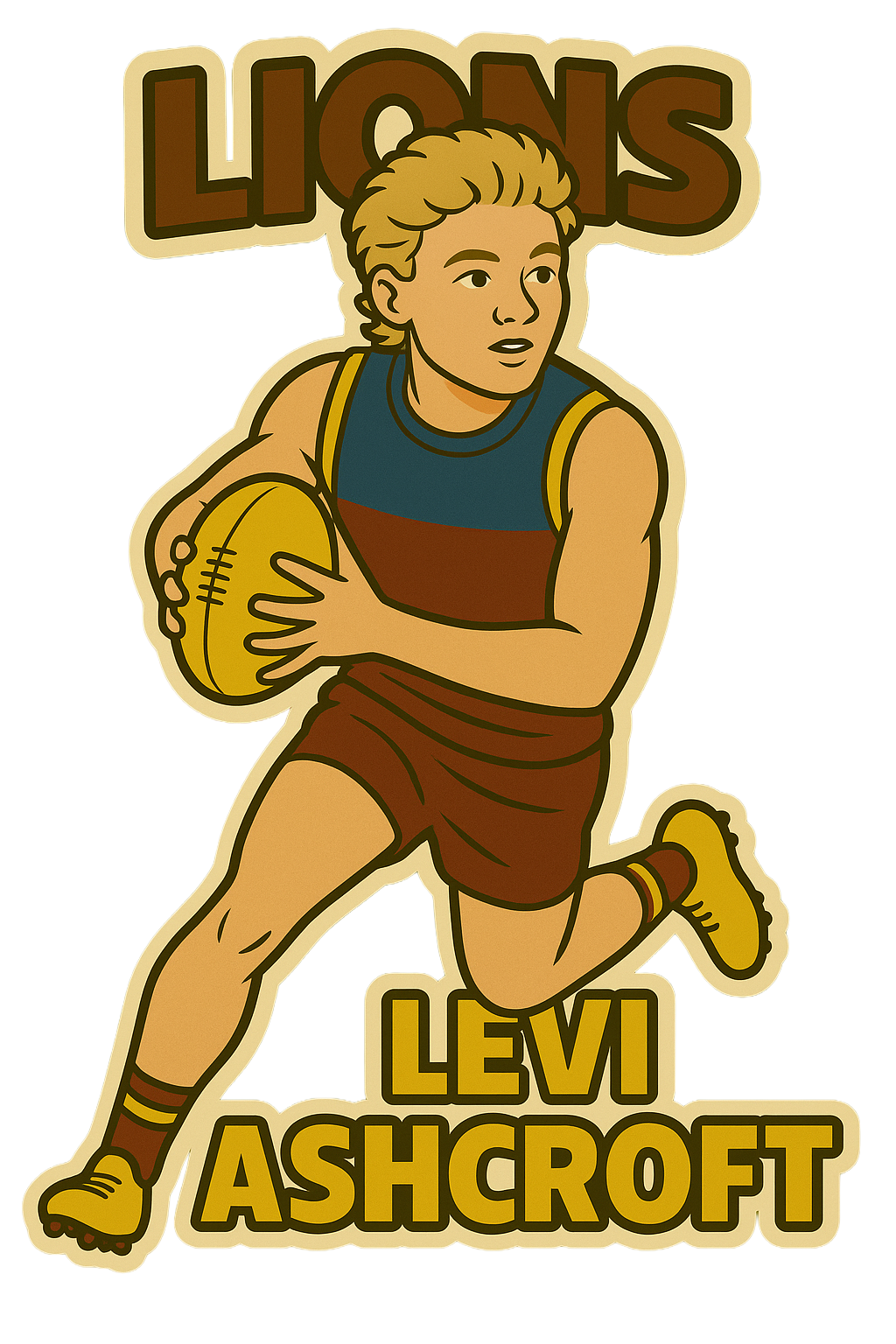 Levi Ashcroft Sticker