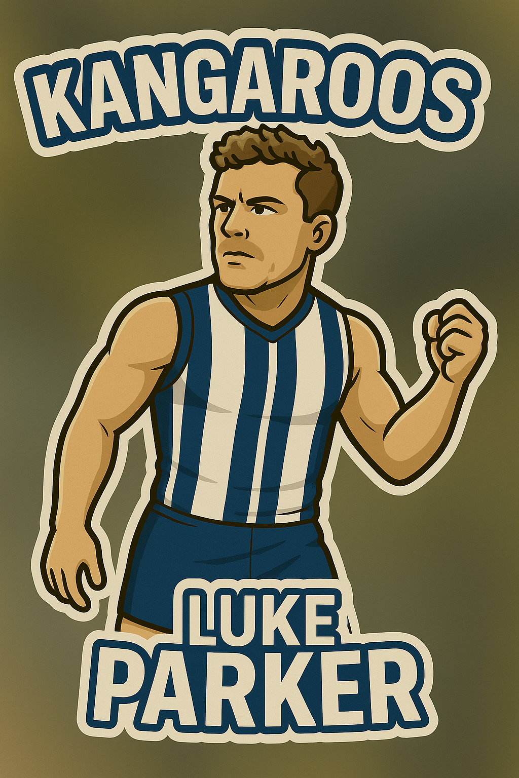 Luke Parker Sticker