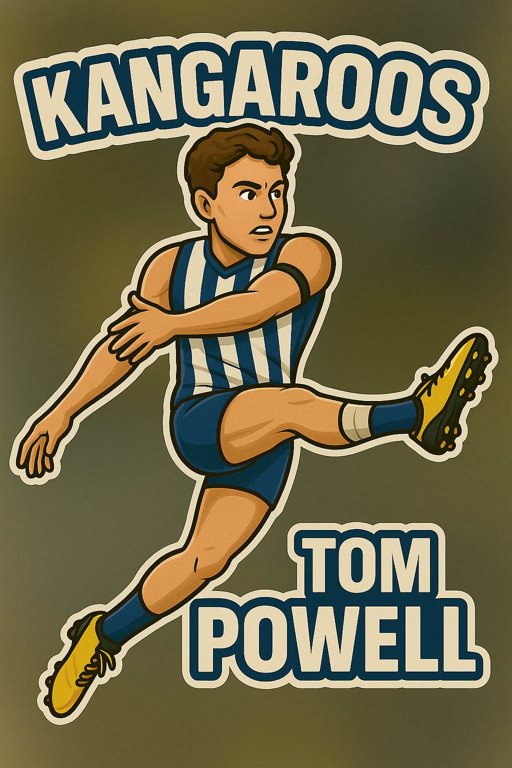Tom Powell Sticker